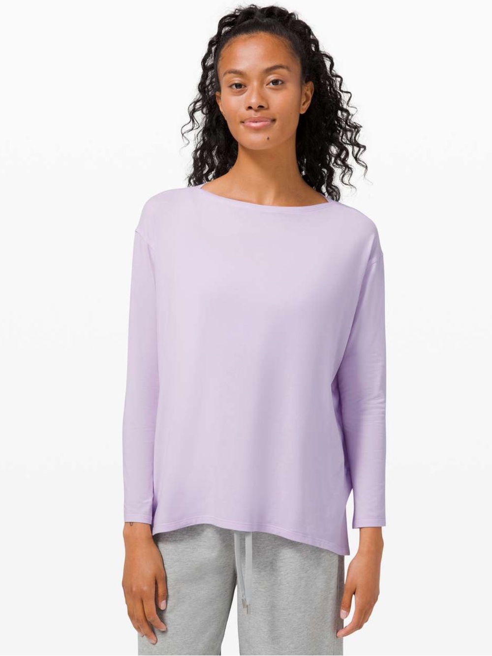 Lululemon back in action long sleeve medium
